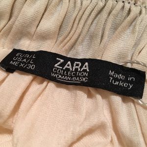 Zara collection women basic wraps maxi skirt